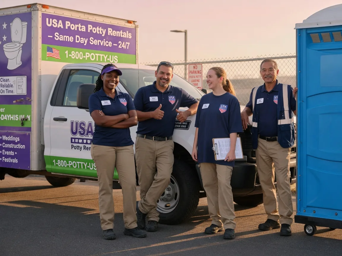 Porta Potty Rental company in Short Hills, NJ